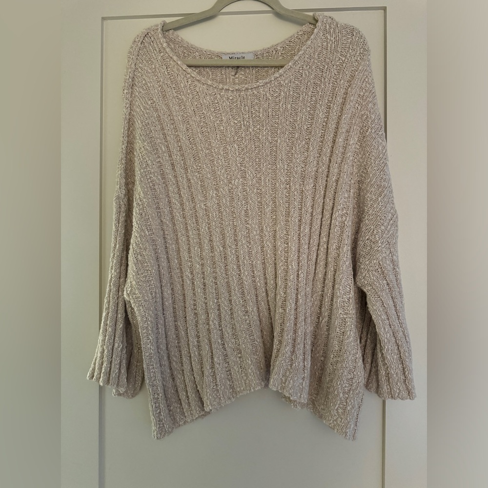 Miracle Beige Women's Sweater